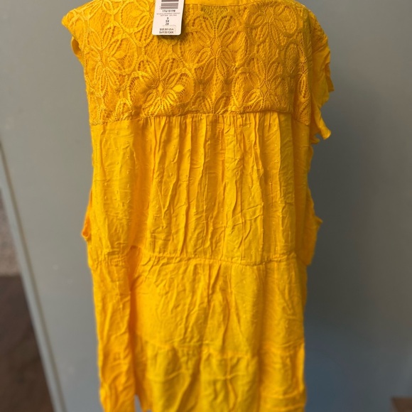 Torrid Babydoll Swiss flutter sleeve lace top - Picture 11 of 11